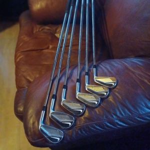 Ping drivers and Nike irons & golf bag
